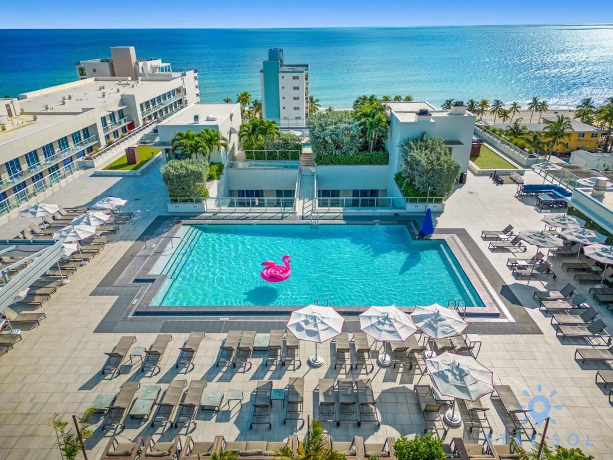Lx Oasis Beachfront-Rt Infinity Pool Hollywood Ngoại thất bức ảnh