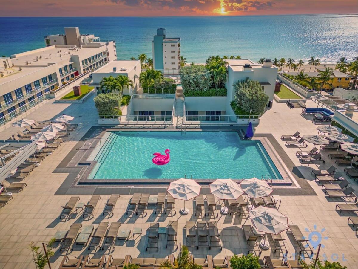 Lx Oasis Beachfront-Rt Infinity Pool Hollywood Ngoại thất bức ảnh