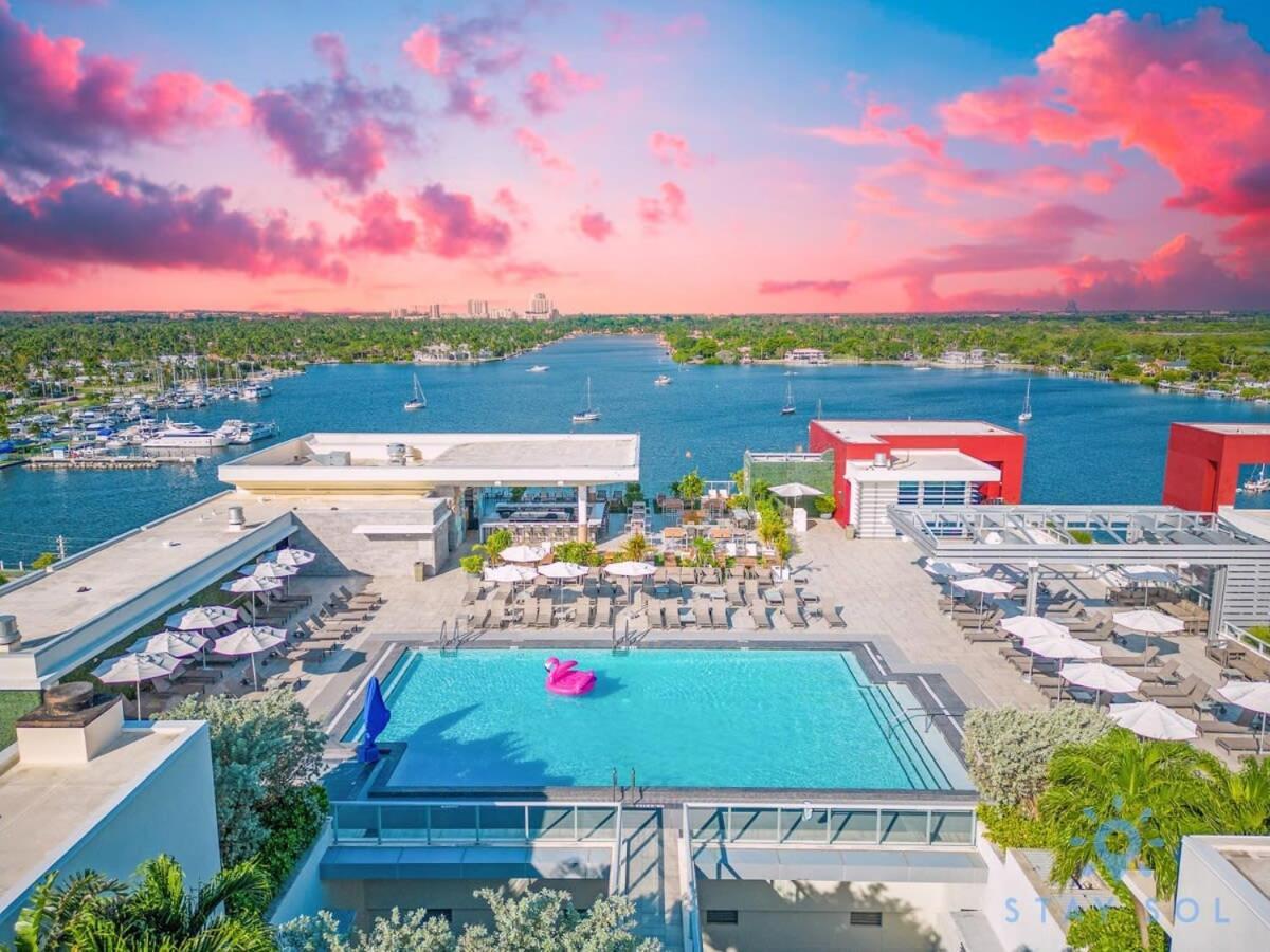 Lx Oasis Beachfront-Rt Infinity Pool Hollywood Ngoại thất bức ảnh