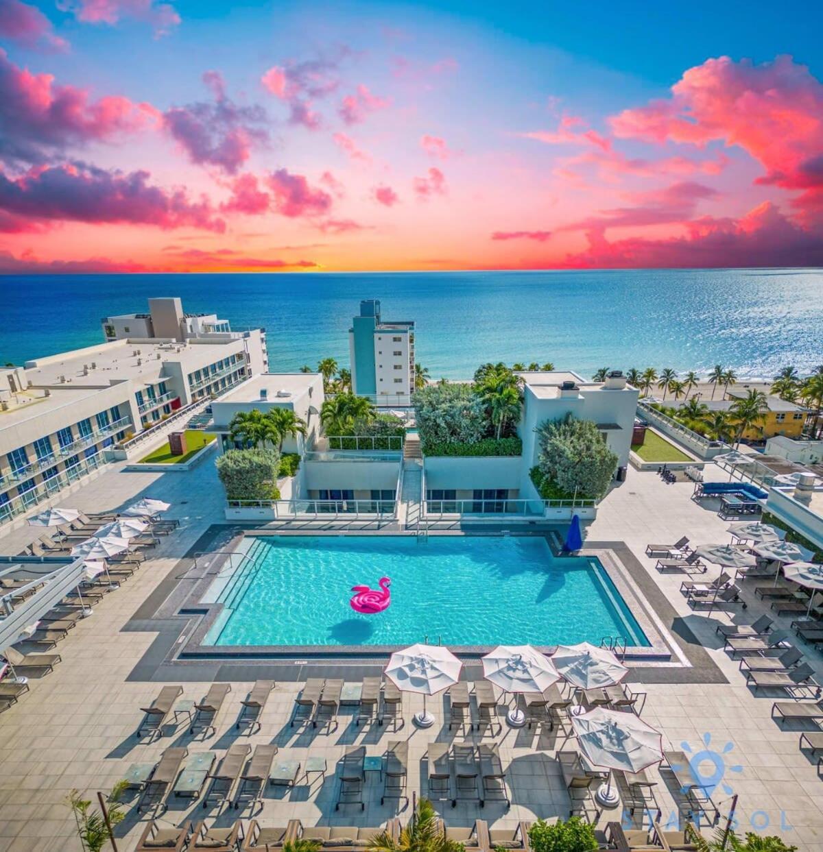 Lx Oasis Beachfront-Rt Infinity Pool Hollywood Ngoại thất bức ảnh