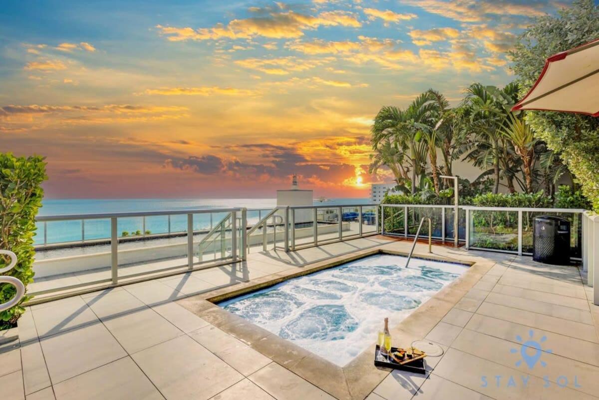 Lx Oasis Beachfront-Rt Infinity Pool Hollywood Ngoại thất bức ảnh